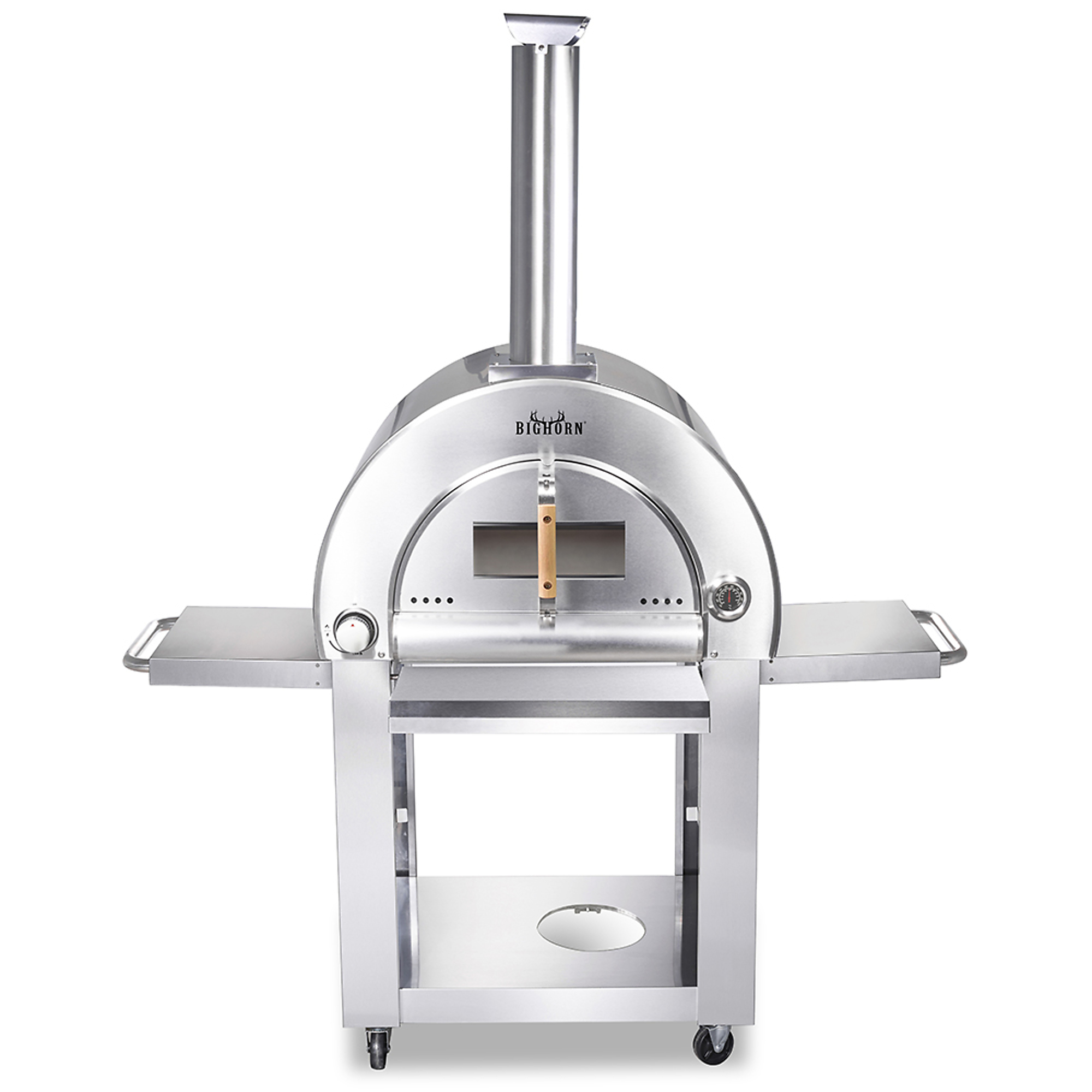 Big Horn Big Horn, Stainless Steel 22in. Propane Pizza Oven, Fuel Type Propane, Model# SRGG12201